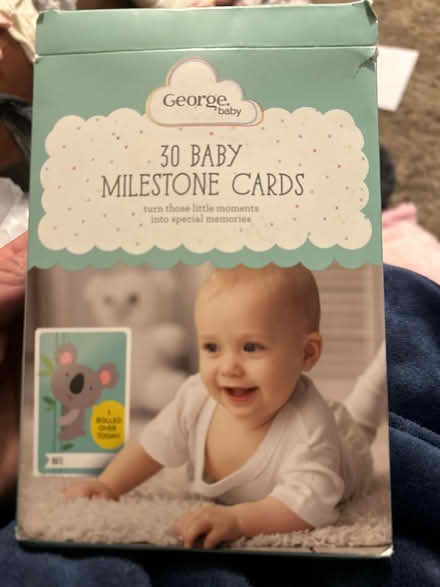 Photo of free Baby milestone cards (Stapleford NG9) #1