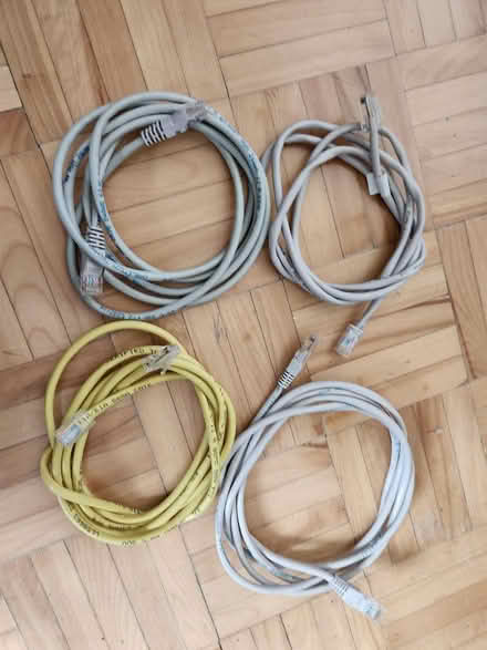 Photo of free Ethernet CAT5 patch cables (Gloucester) #1