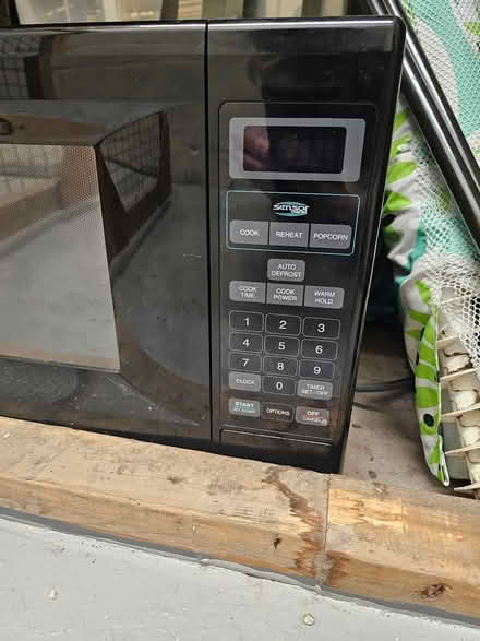 Photo of free Black microwave (Stoneham) #2