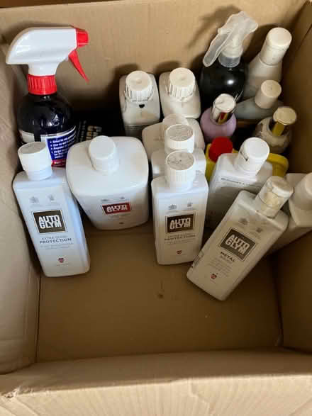 Photo of free Box of car cleaning products (Yelford OX29) #1