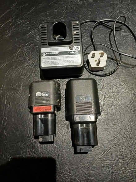 Photo of free Black & Decker Charger & Batteries (Rainham, Kent - ME8) #1