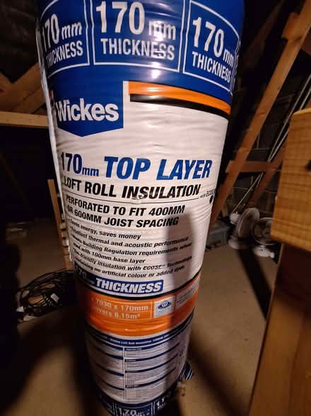 Photo of free loft insulation (Wendover HP22) #1