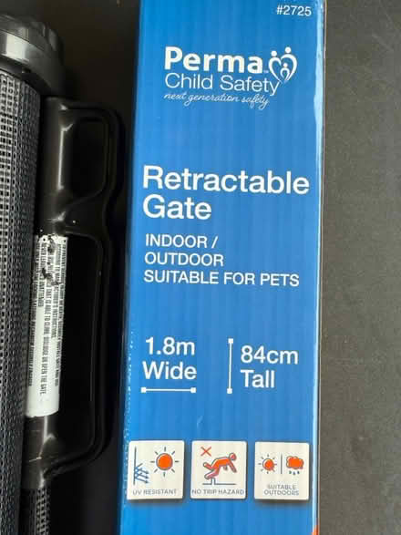 Photo of free Black retractable child/ pet gate (Pyrmont) #1