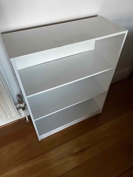 Photo of free Small white bookshelf (West Wickham BR4) #1