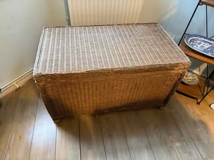 Photo of free Wicker chest (Lower Weston) #2