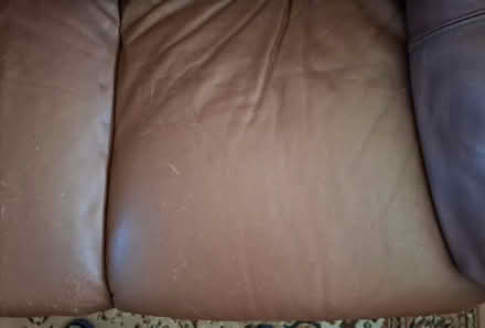 Photo of free 2x 2 Seater Leather Sofas (Ashburton SE25) #3