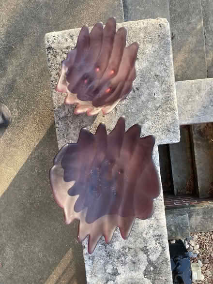 Photo of free Two translucent art glass bowls (Mt. Pleasant DC) #3