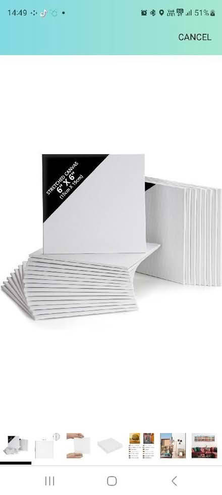 Photo of Canvas boards (Bernards Heath AL3) #1
