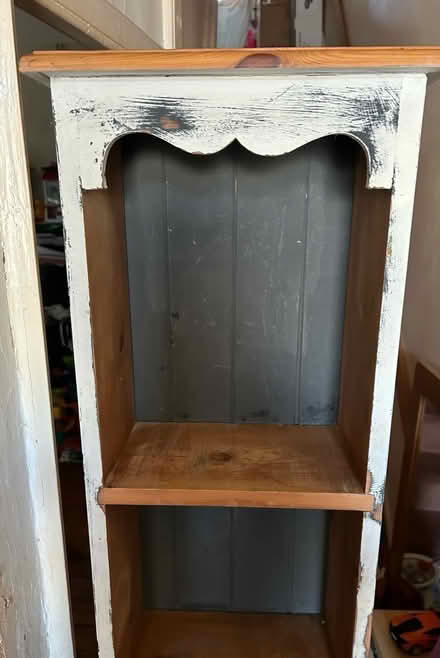 Photo of free Tall Wooden Bookcase (Sidley) #2