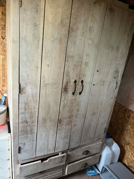 Photo of free Pallet wardrobe / pantry cupboard (Falmouth) #1