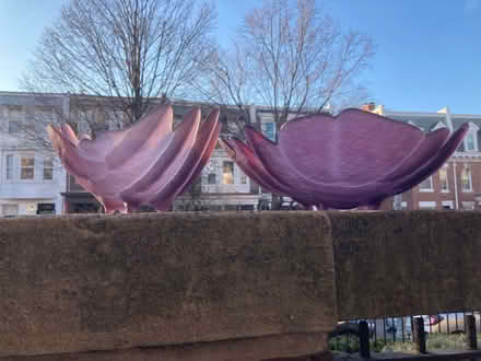 Photo of free Two translucent art glass bowls (Mt. Pleasant DC) #2