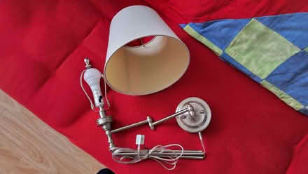 Photo of free Wall lamp with shade+bulb (Hintonburg) #1