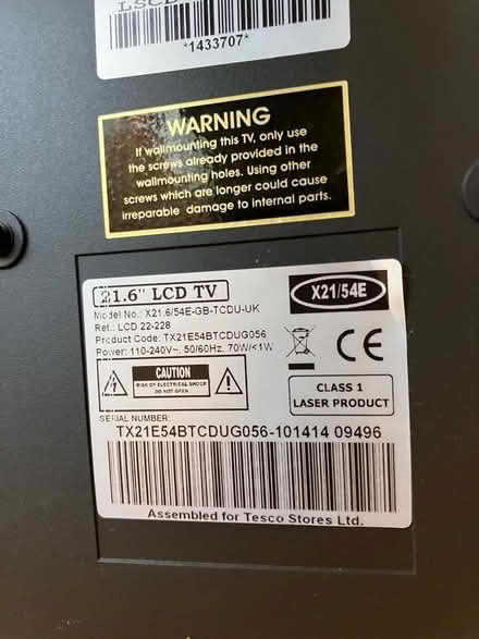 Photo of free TV/monitor (Brecon LD3) #4