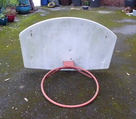 Photo of free Metal basketball hoop (Firth Park S5) #1