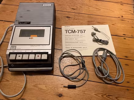 Photo of free Sony tape player TCM-757 (Orpington, BR6) #1