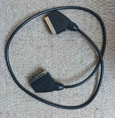 Photo of free 1m scart lead (TV to DVD player) (Crookes (S10)) #1