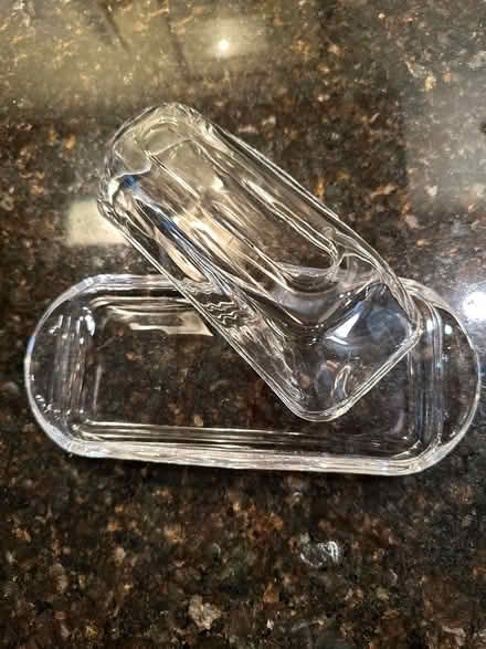 Photo of free Glass butter dish (Cambridgeport) #1