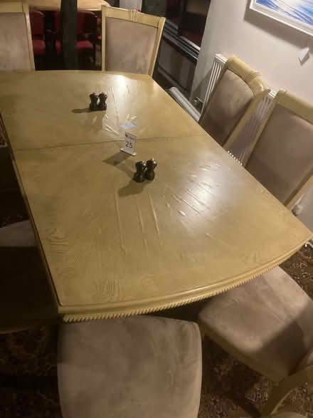 Photo of free Extendable dining table and chairs (HR6 Yarpole) #3