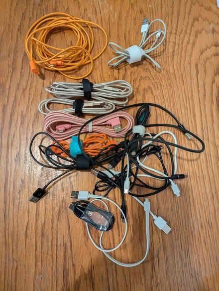 Photo of free Misc USB cables (Near Backestro Park, San Jose) #1