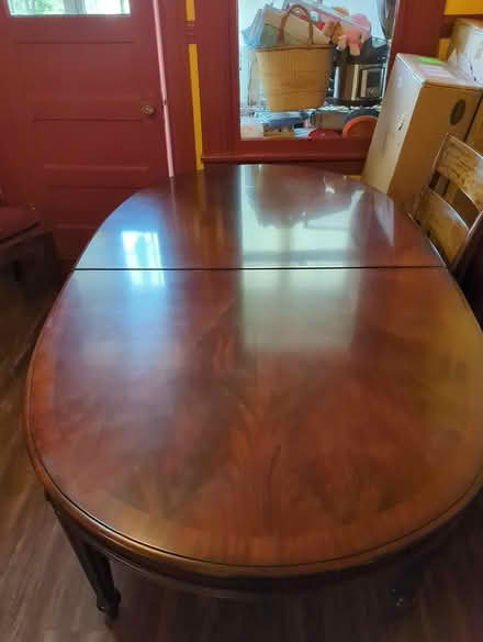 Photo of free Dining Table - Wood (Mission) #2