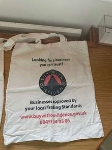 Photo of free Fabric shopping bags (The Hockering GU22) #3