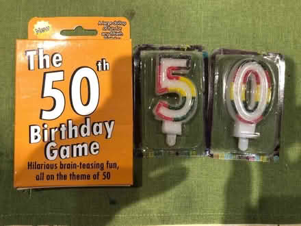 Photo of free 50th candles (Whitegrove RG42) #1