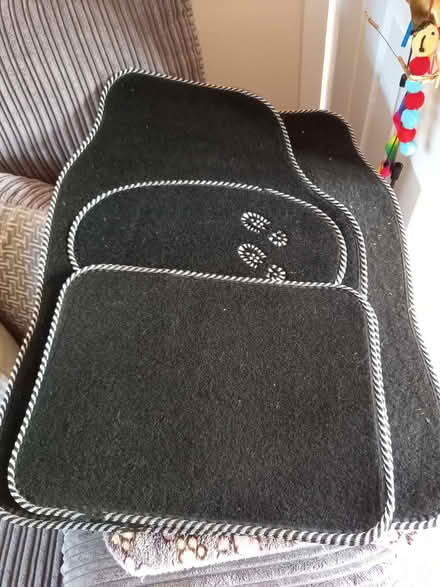 Photo of free Car mats black (Castlebank ML11) #1