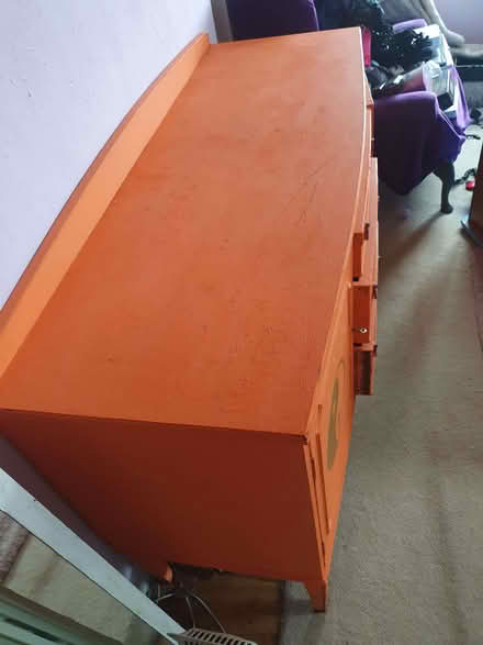 Photo of free Sideboard. Needs retouchibg or can be upcycled. (Stonehouse GL10) #1