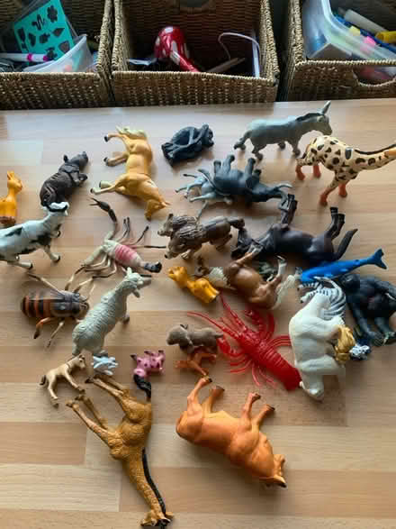 Photo of free Small collection of plastic animals (WF14) #1