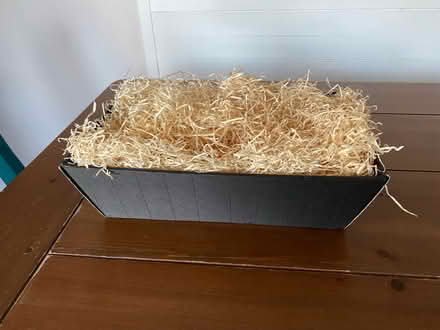 Photo of free Empty cardboard gift basket (St John’s, WR2) #2