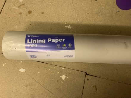 Photo of free Lining paper 40m roll (Norwood HA6) #1