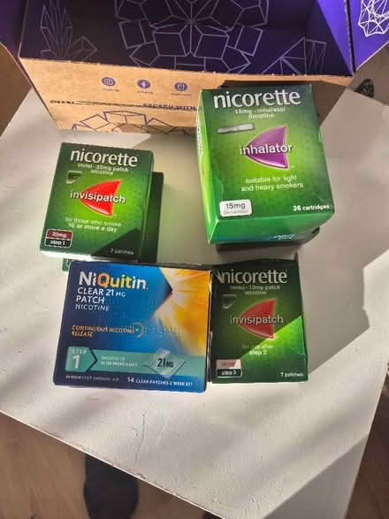Photo of free Nicotine Replacement Products (East Dene S65) #1
