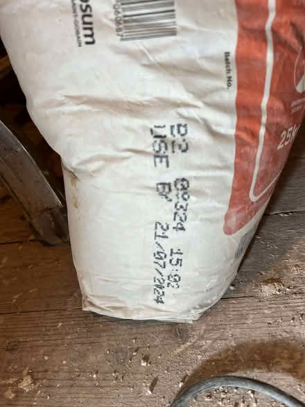 Photo of free Plaster - 2 bags, out of date (Guiseley LS20) #3