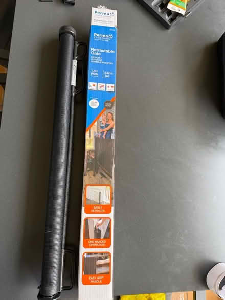 Photo of free Black retractable child/ pet gate (Pyrmont) #3