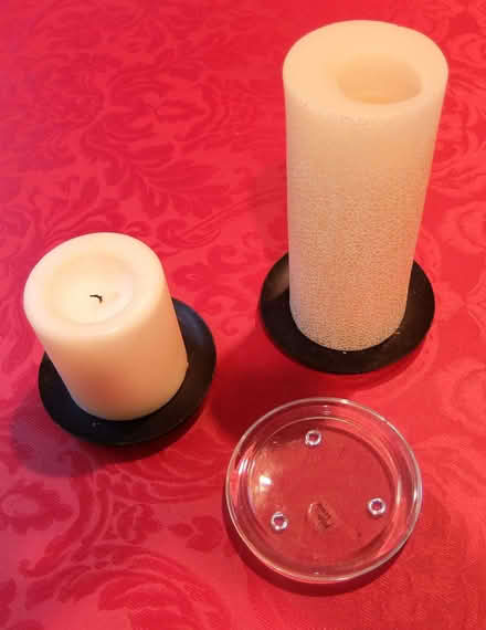 Photo of free Candles and candle holders (Oldbury Camp TN15) #1