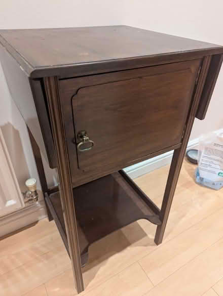 Photo of free Small wooden table/plant stand (Shoreham BN43) #2