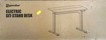 Photo of free Sit-Stand Desk (Fair Oak SO50) #1