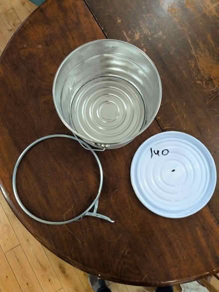 Photo of free Metal bucket with secure lid (Bermondsey SE1) #2