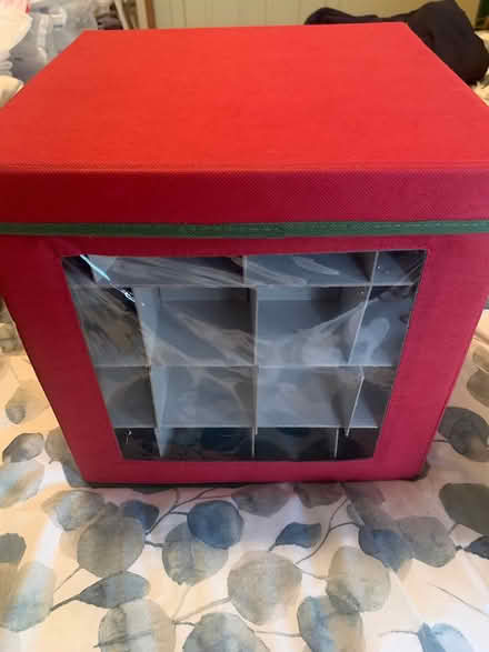 Photo of free Christmas ornament storage boxes (Ayer) #1