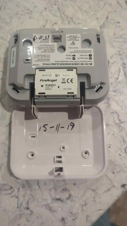 Photo of free Fireangel Carbon Monoxide detector (B94 Hockley Heath) #2