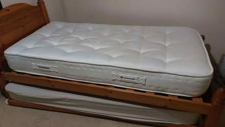 Photo of free Single bed with trundle underneath (Lower Green TN2) #1