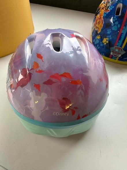 Photo of free Job lot of crash helmets - 1 adult & 2 x Child - Paw Patrol (Lostock Hall PR5) #3