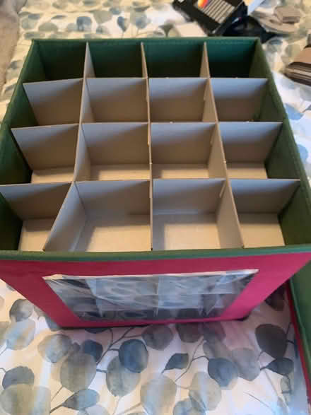 Photo of free Christmas ornament storage boxes (Ayer) #4