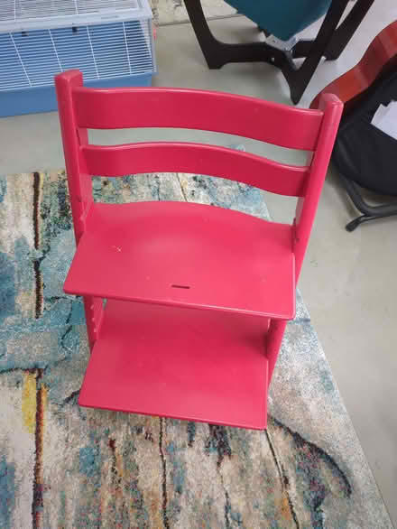 Photo of free Stokke Tripp Trapp chair - red (Clevedon BS21) #1