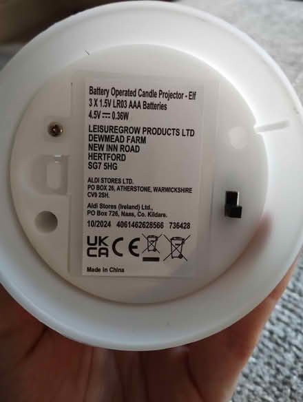 Photo of free Battery operated Christmas candle (Wootton OX1) #2