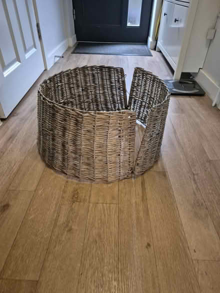 Photo of free Wicker Christmas tree skirt (BR8) #1