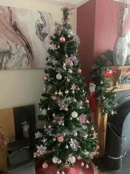 Photo of free Slimline Christmas tree 6 ft (B93 Bentley Heath) #2