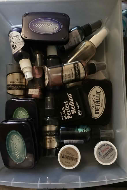 Photo of free Tray set full of inks, paints etc (Cheltenham) #4