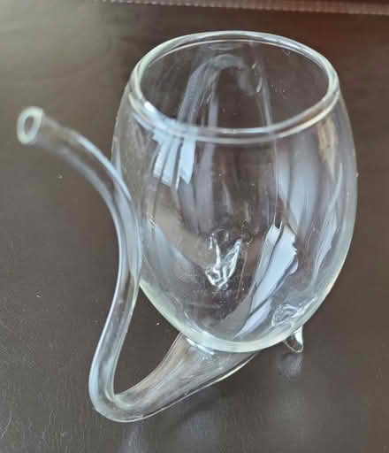 Photo of free Small Brandy Glass w/Straw (Mooney's Bay) #1