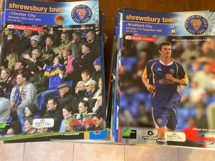 Photo of free Shrewsbury Town FC programmes 2008 - 2012 (Edstaston SY4) #2